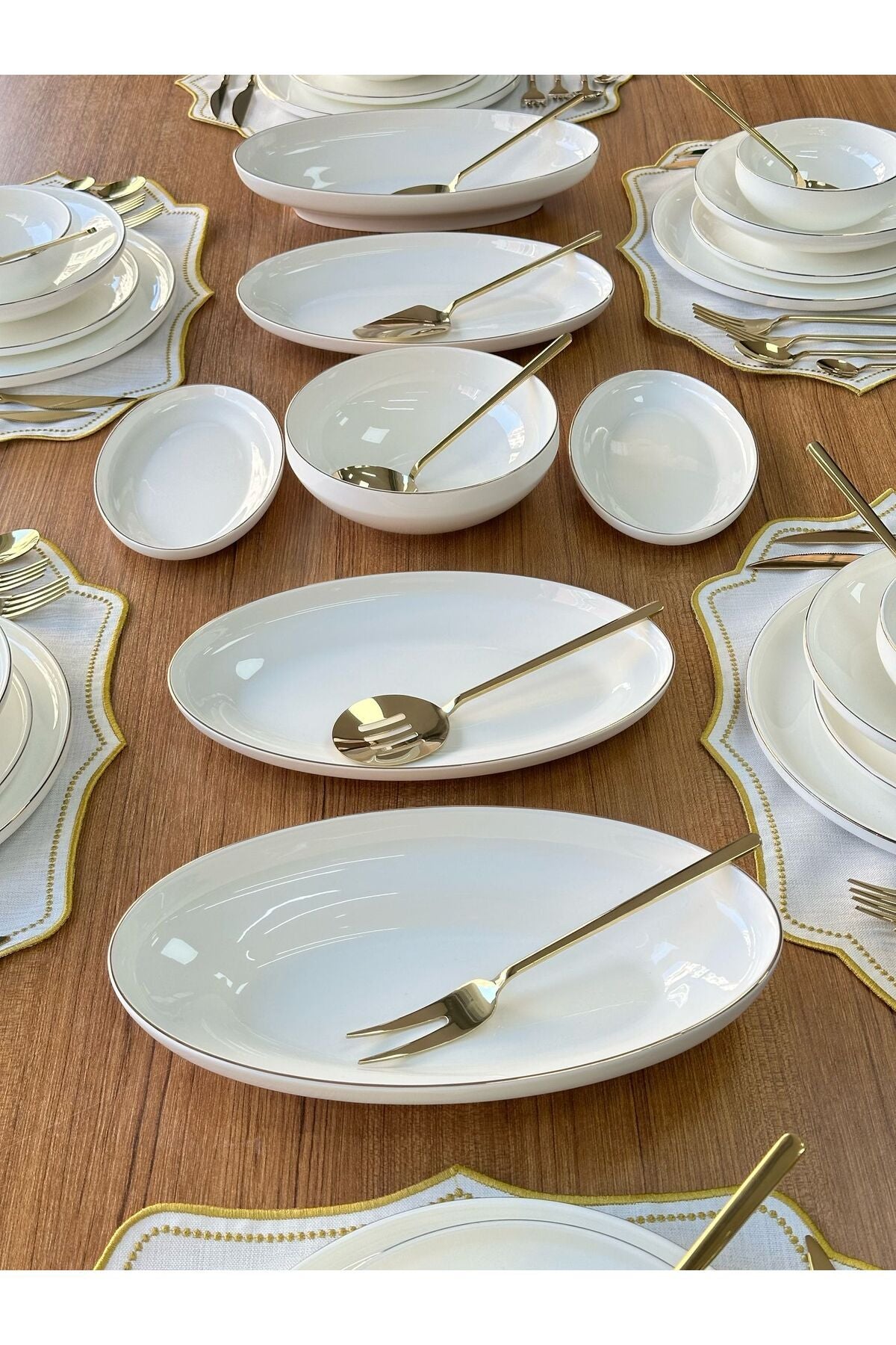 Yemek Takımı 84 Parça 6 Kişilik Bella Gold