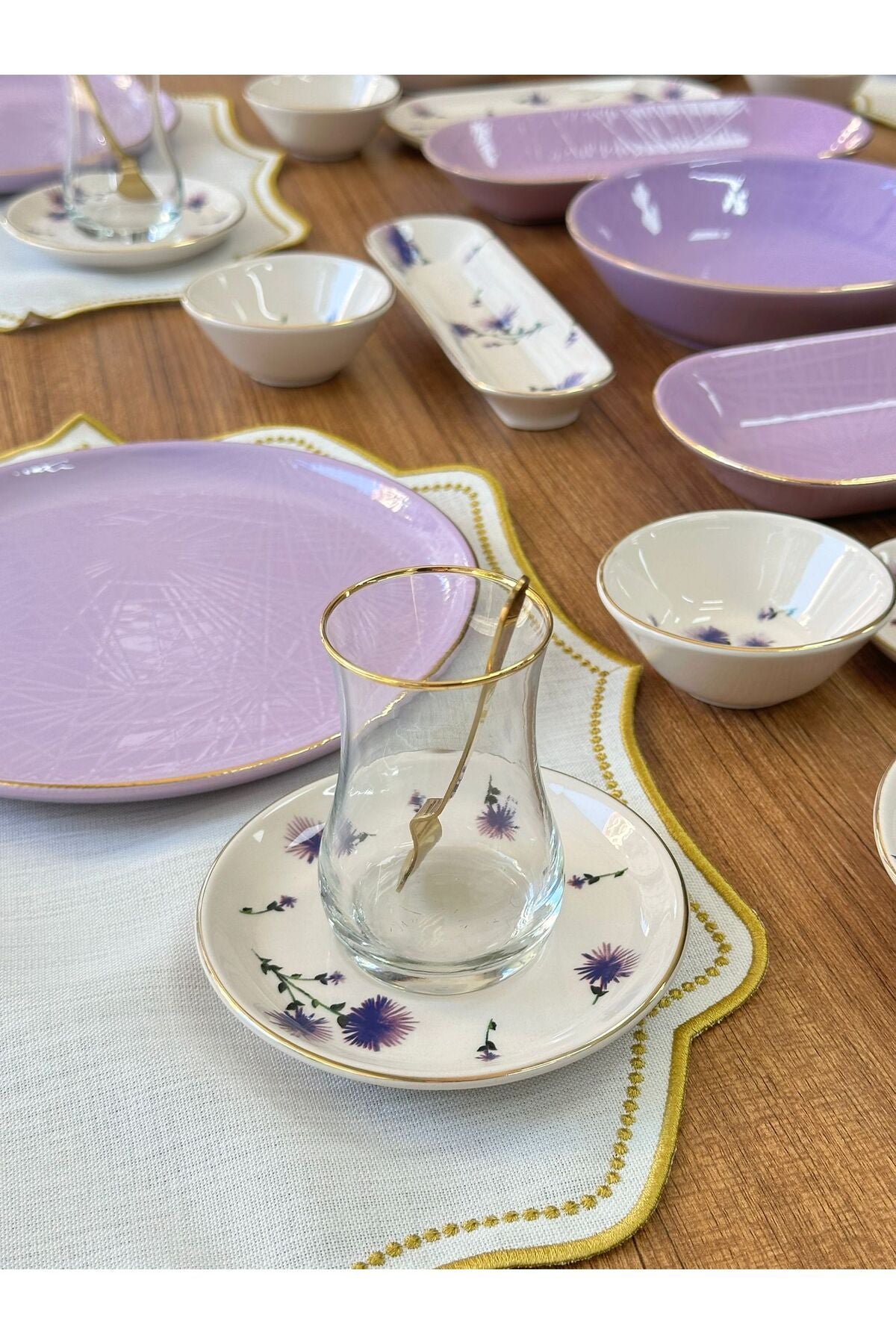 Kahvaltı Takımı 47 Parça 6 Kişilik Bloom