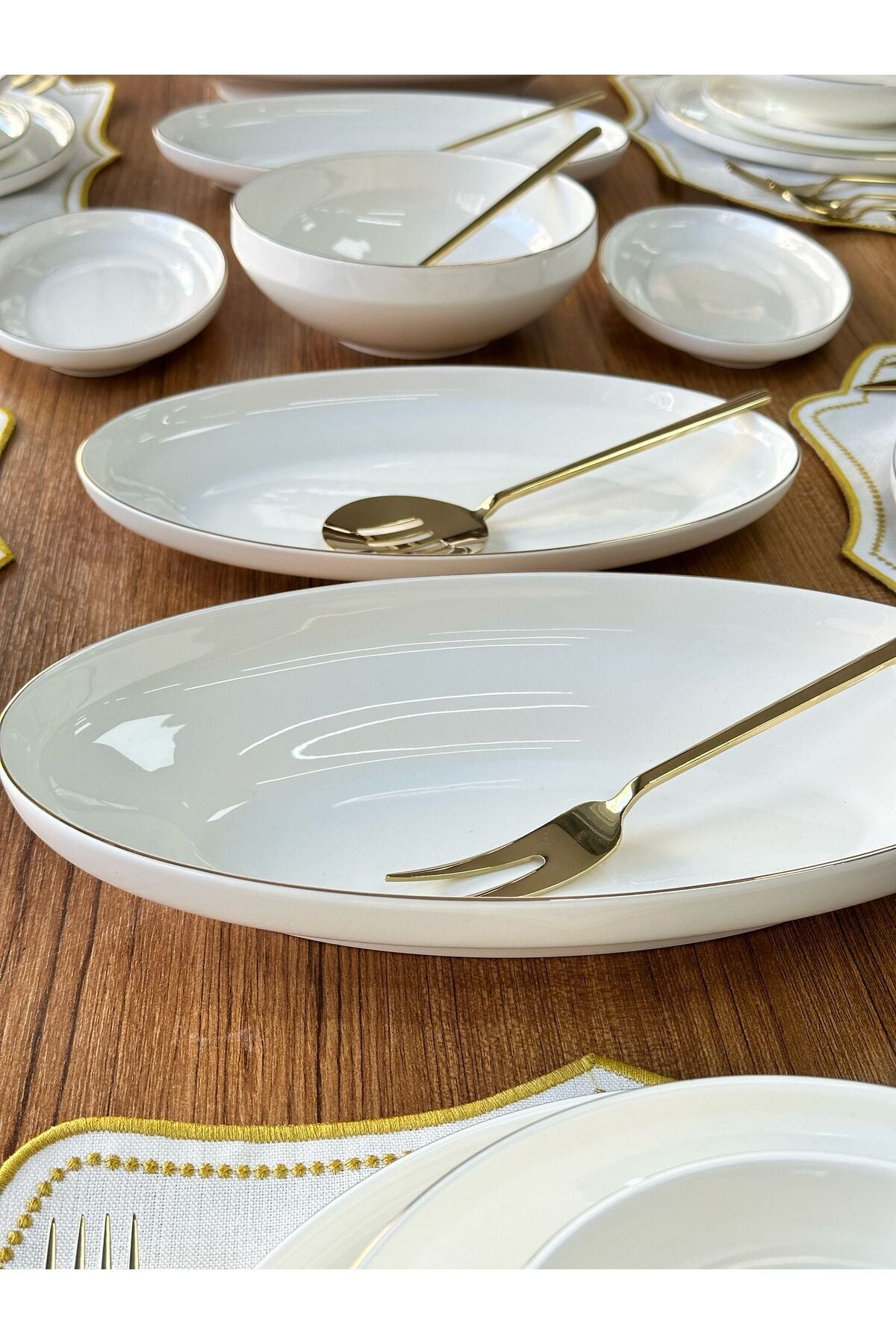 Yemek Takımı 84 Parça 6 Kişilik Bella Gold