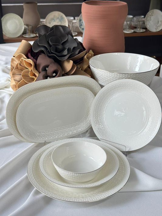 Yemek Takımı 27 Parça 6 Kişilik Cross Gold