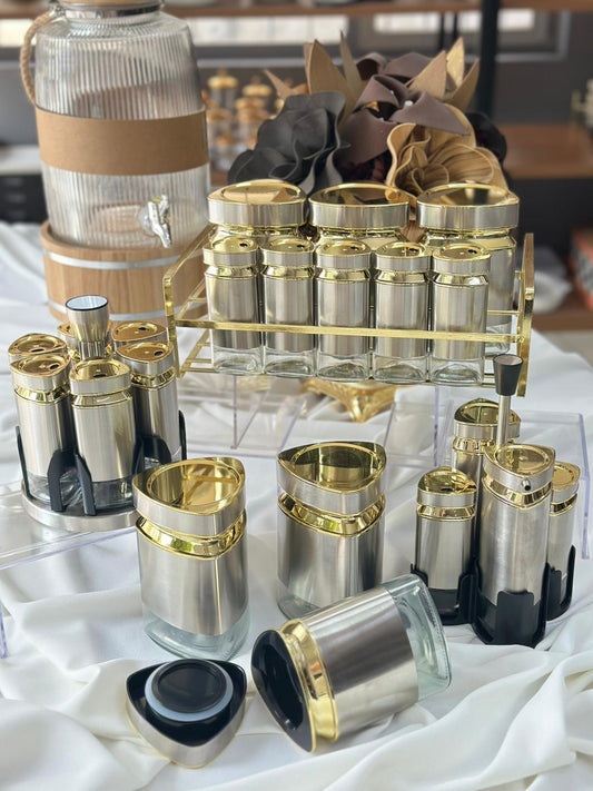 İnox&Gold 24 Parça Mutfak Seti