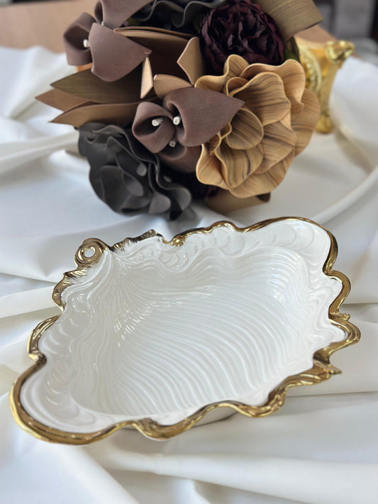 Albero Oval Salata Kasesi 38 Cm