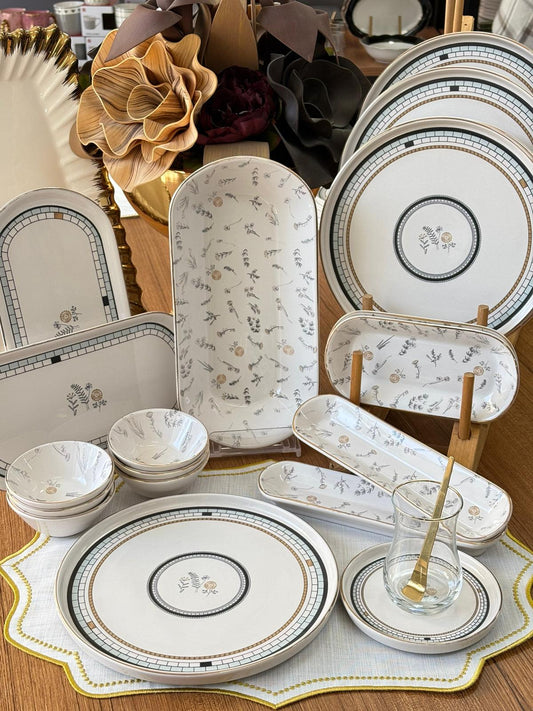 Kahvaltı Takımı 37 Parça 6 Kişilik Sophia