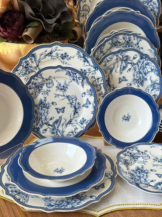 Yemek Takımı Blue Life 24 Parça 6 Kişilik