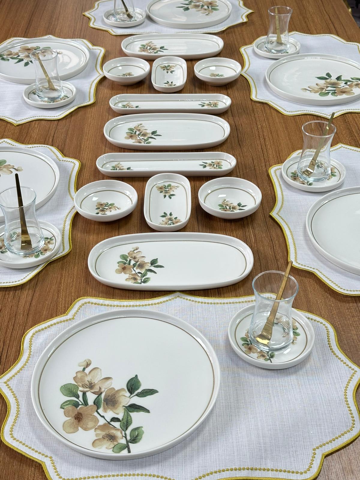 Kahvaltı Takımı 41 Parça 6 Kişilik Lizy