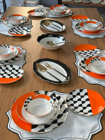 Yemek Takımı 38 Parça 6 Kişilik Sunset Aura