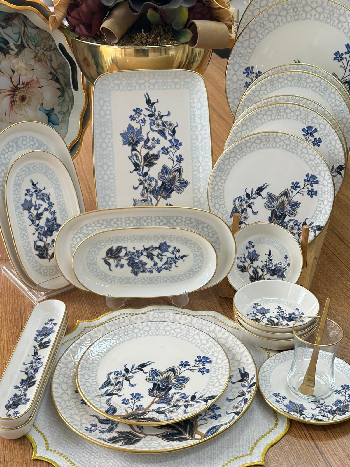 Kahvaltı Takımı 47 Parça 6 Kişilik Lucca