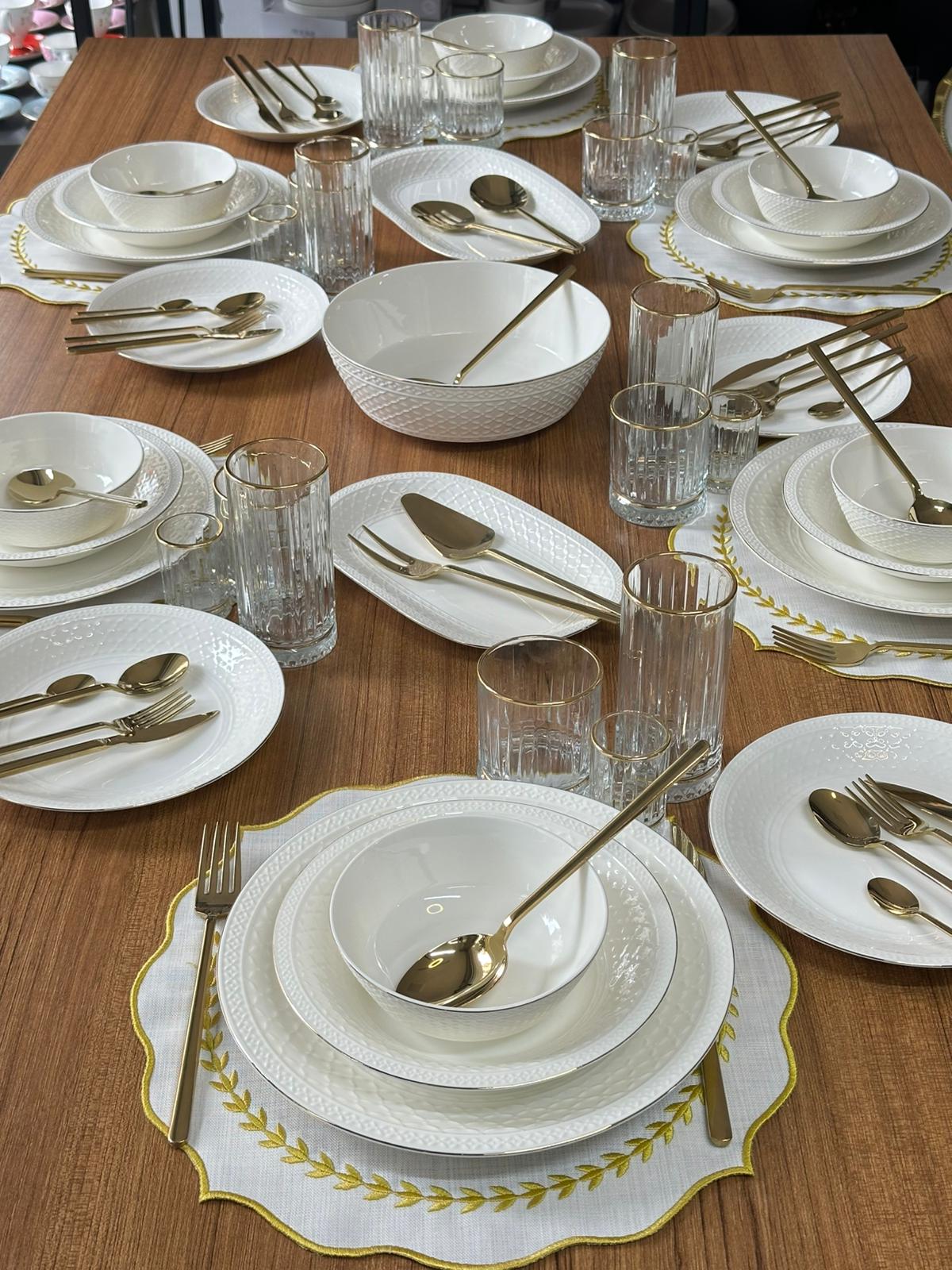 Yemek Takımı 98 Parça 6 Kişilik Cross