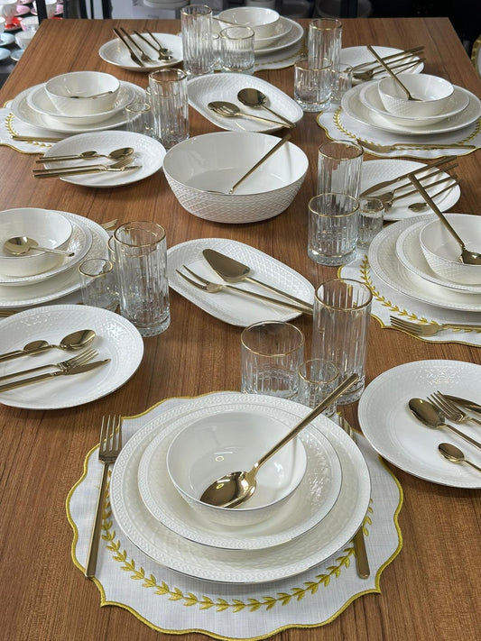 Yemek Takımı 98 Parça 6 Kişilik Cross