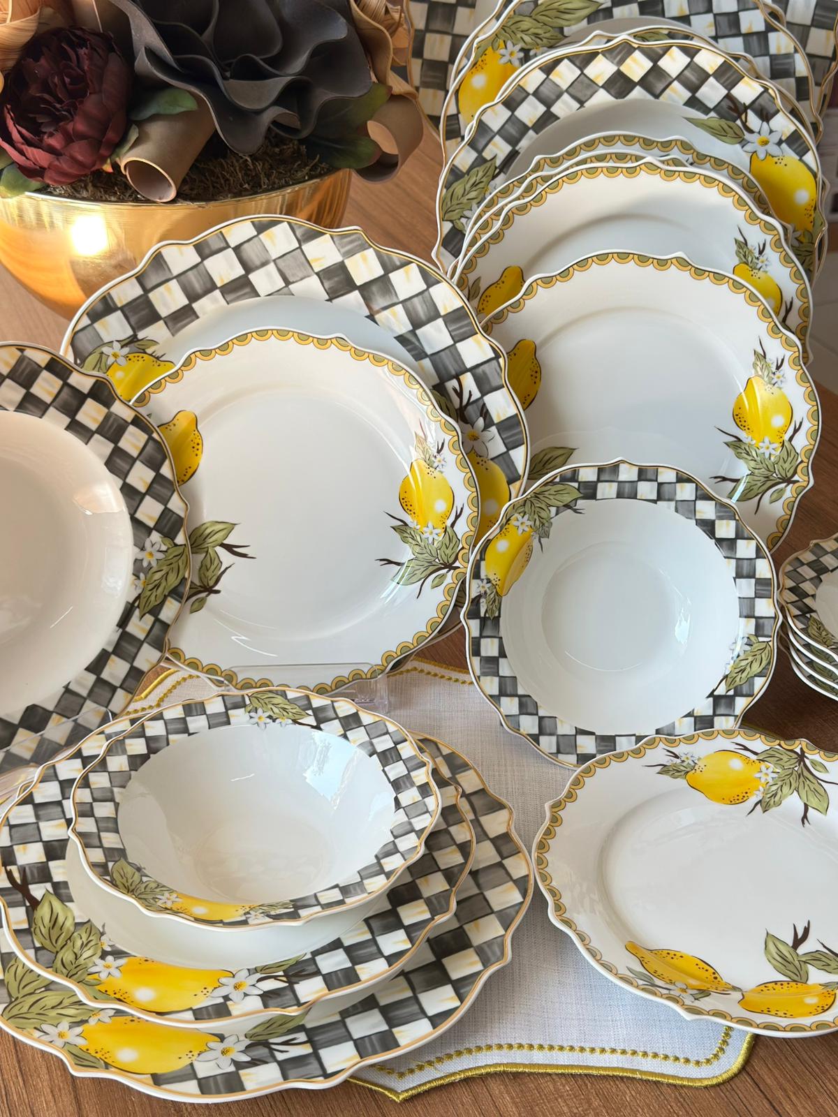 Yemek Takımı Linda 24 Parça 6 Kişilik
