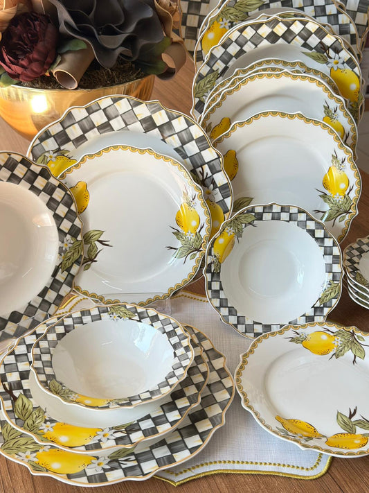 Yemek Takımı Linda 24 Parça 6 Kişilik