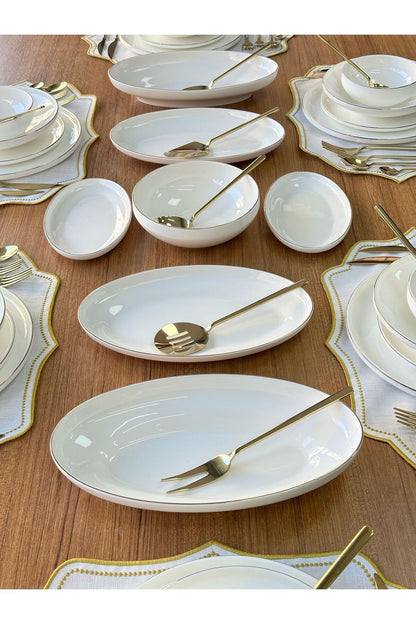 Yemek Takımı 84 Parça 6 Kişilik Bella Gold