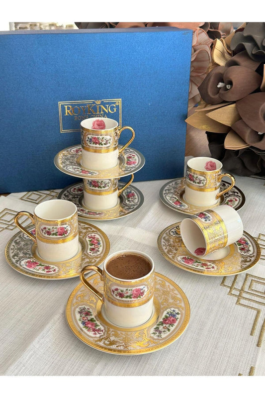 Türk Kahve Fincanı Dream 6 Kişilik 12 Parça