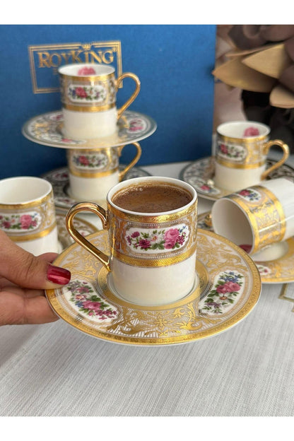 Türk Kahve Fincanı Dream 6 Kişilik 12 Parça