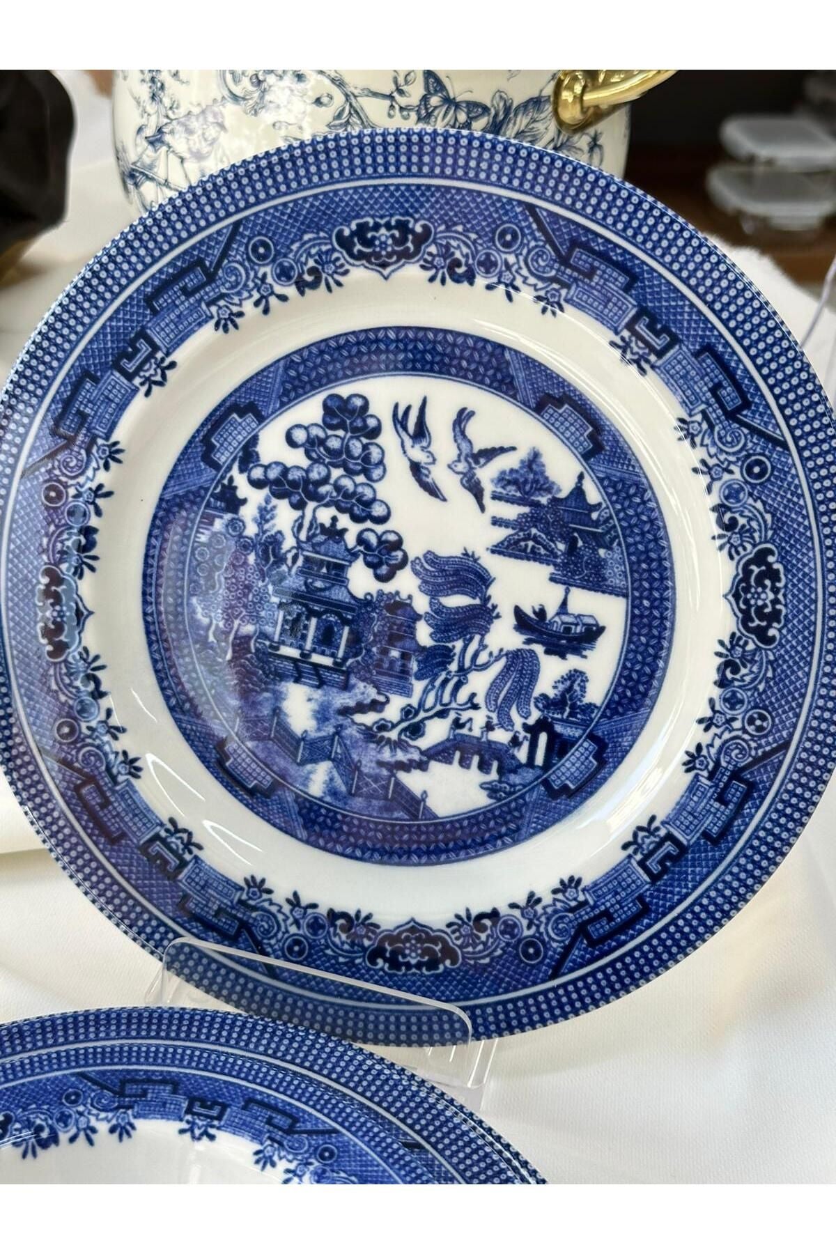 Yemek Takımı 24 Parça 6 Kişilik Dark Blue Churchill