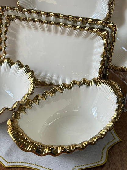 Sofya 7 Parça Gold Servis Seti