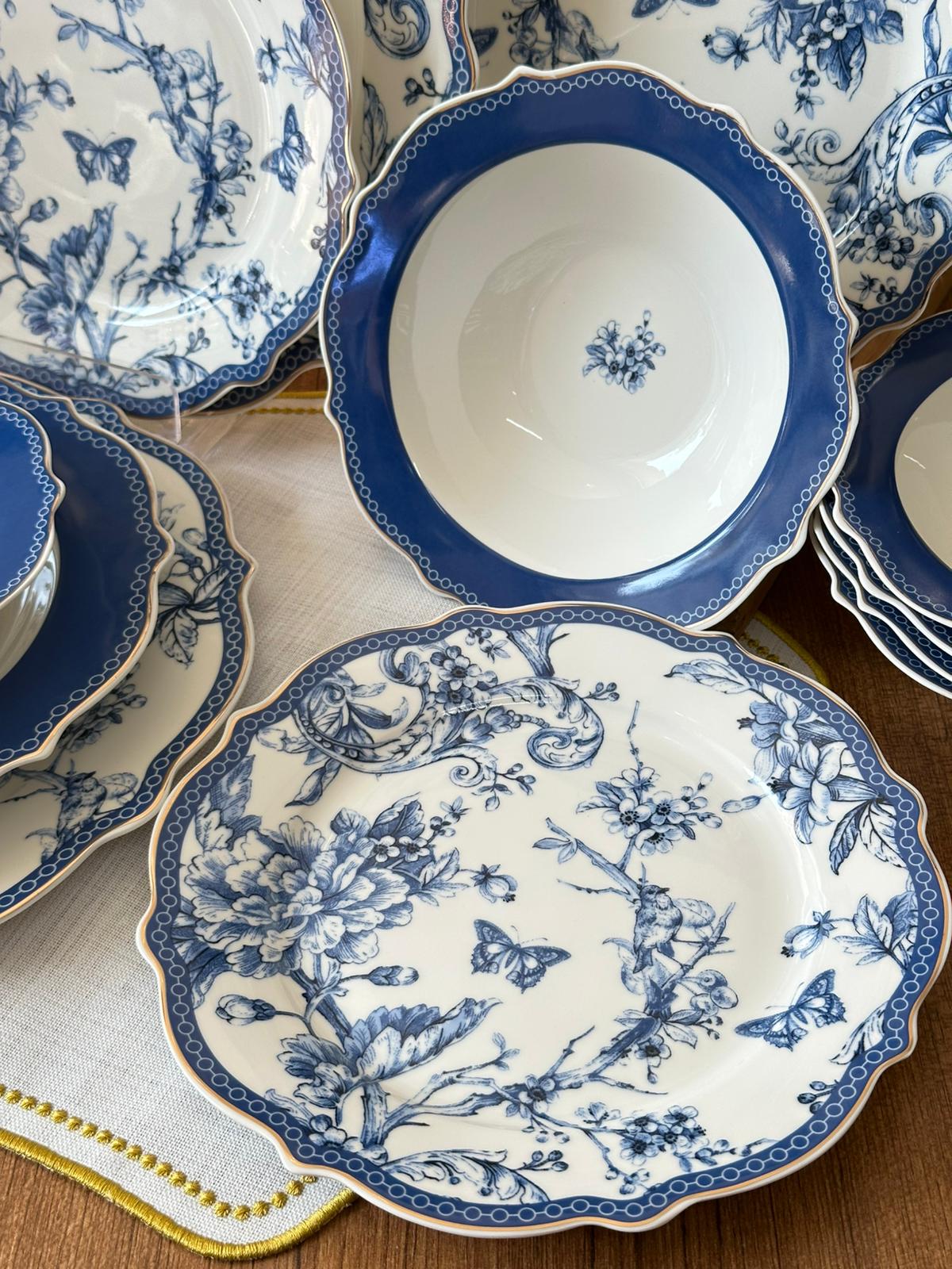 Yemek Takımı Blue Life 24 Parça 6 Kişilik