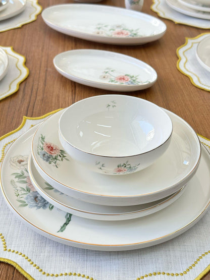 Yemek Takımı 55 Parça 12 Kişilik Mimoza