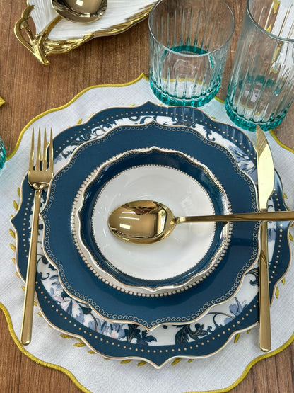 Yemek Takımı 176 Parça 12 Kişilik Azur