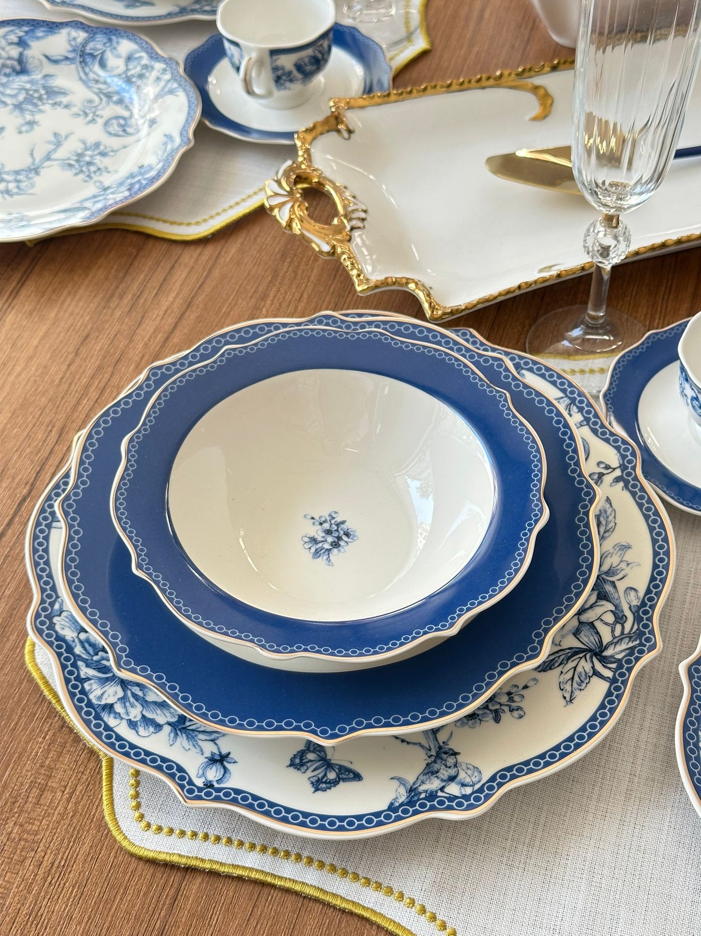 Yemek Takımı 51 Parça 6 Kişilik Blue Life