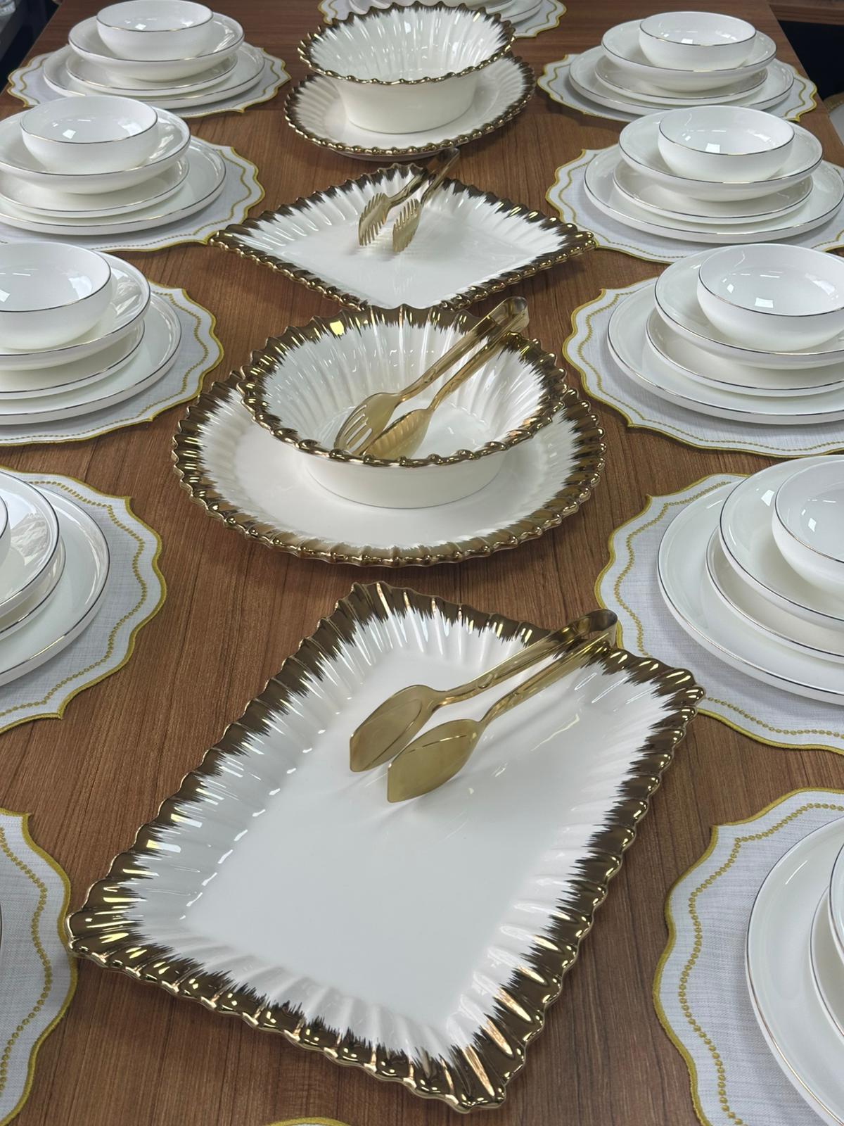 Yemek Takımı 69 Parça 12 Kişilik Bella Gold