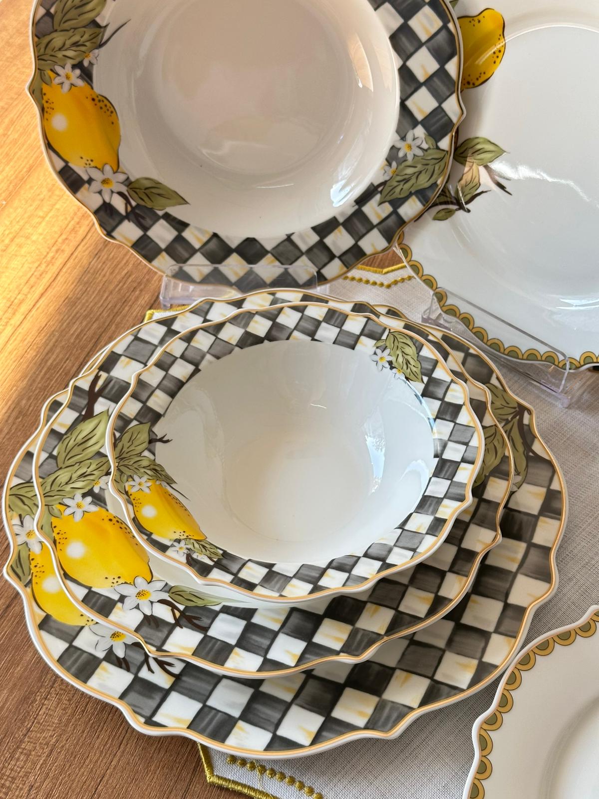 Yemek Takımı Linda 24 Parça 6 Kişilik