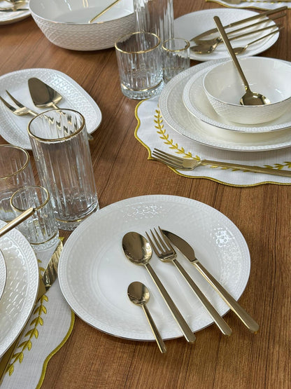 Yemek Takımı 98 Parça 6 Kişilik Cross