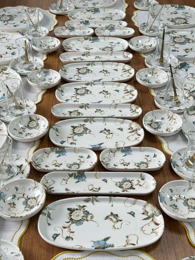 Kahvaltı Takımı 82 Parça 12 Kişilik Roomy