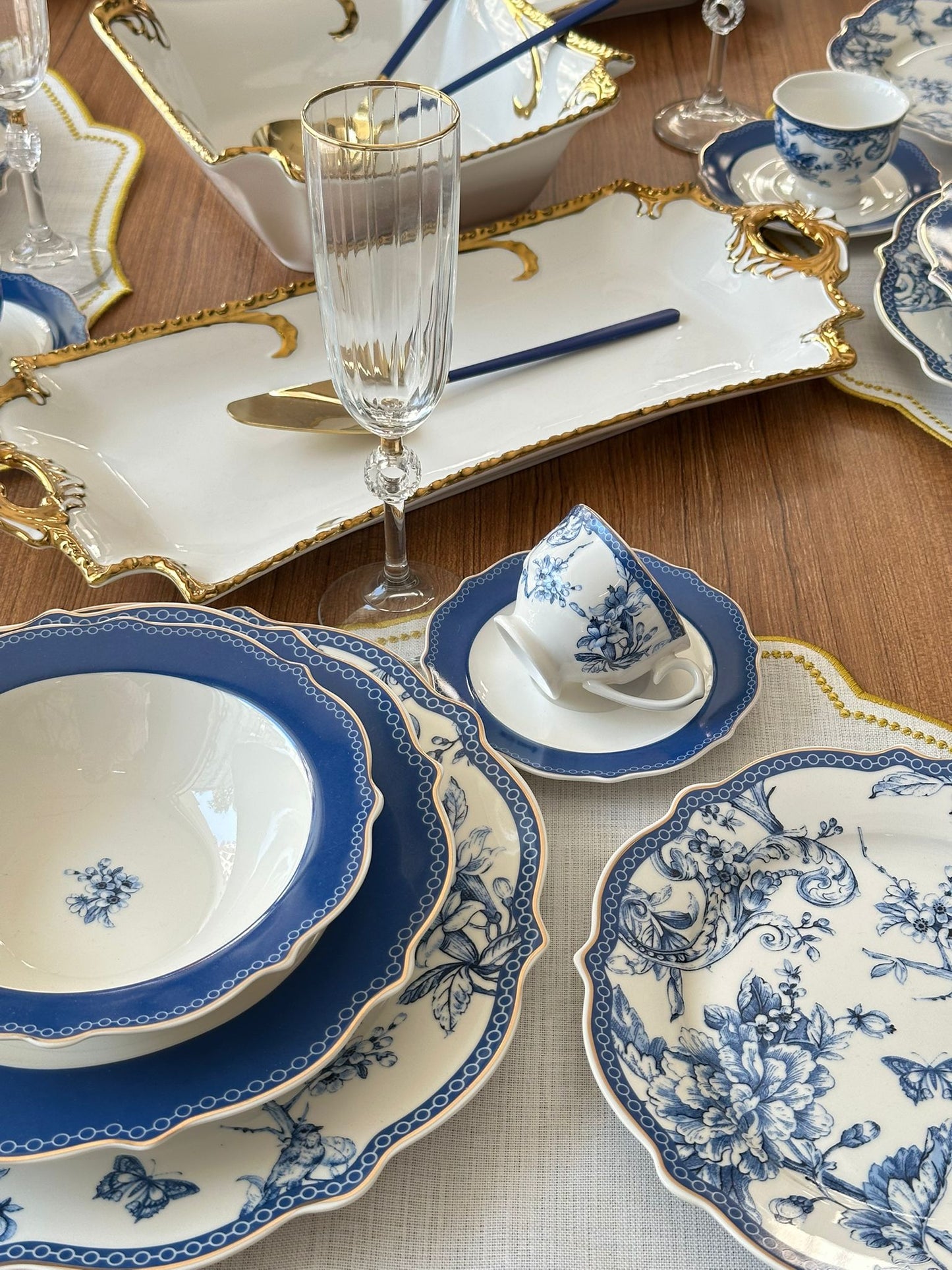 Yemek Takımı 51 Parça 6 Kişilik Blue Life
