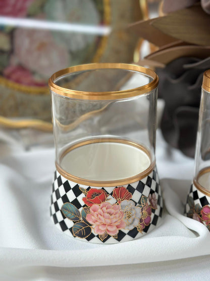 Floral Sabunluk&Kaşıklık