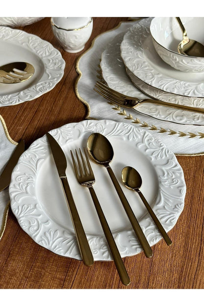 Yemek Takımı 162 Parça 12 Kişilik Rose