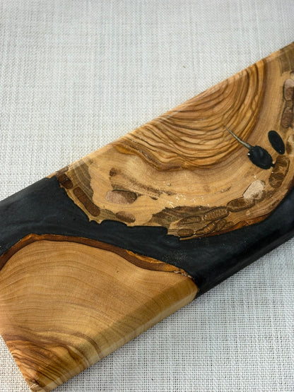 Doğal Efektli  Epoksi Mıknatıslı Bıçaklık / Dark