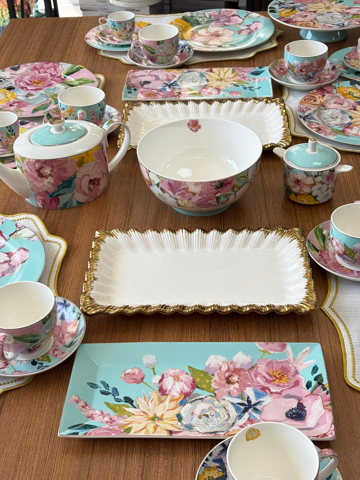 Kahvaltı Takımı 46 Parça 6 Kişilik Full Bloom