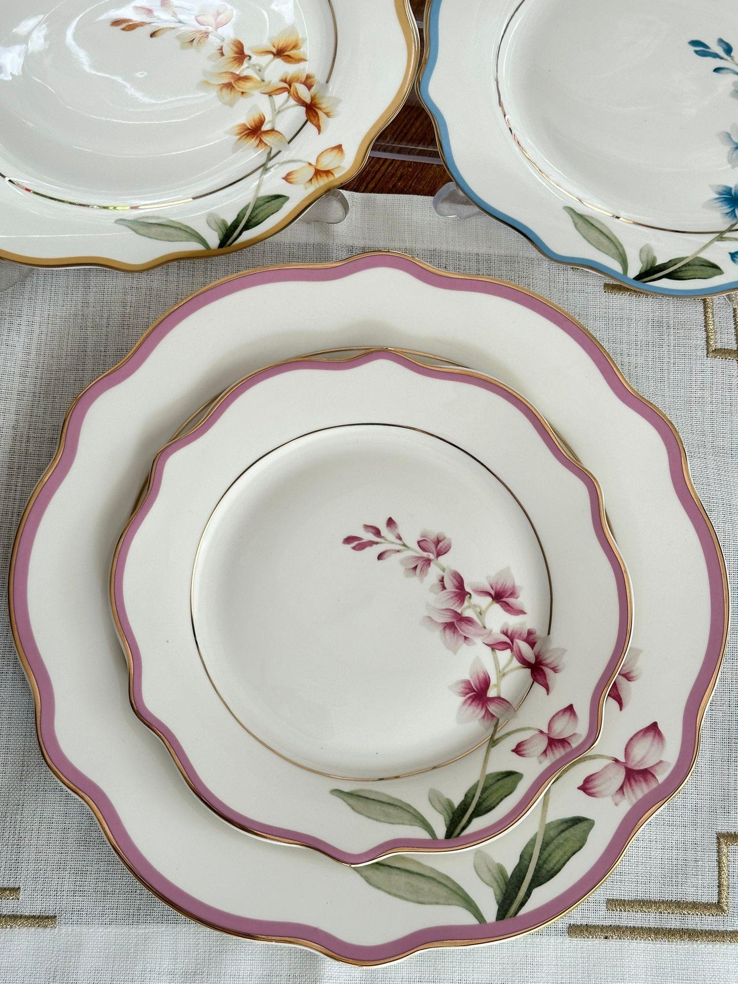 Yemek Takımı  Colorful Garden 24 Parça 6 Kişilik