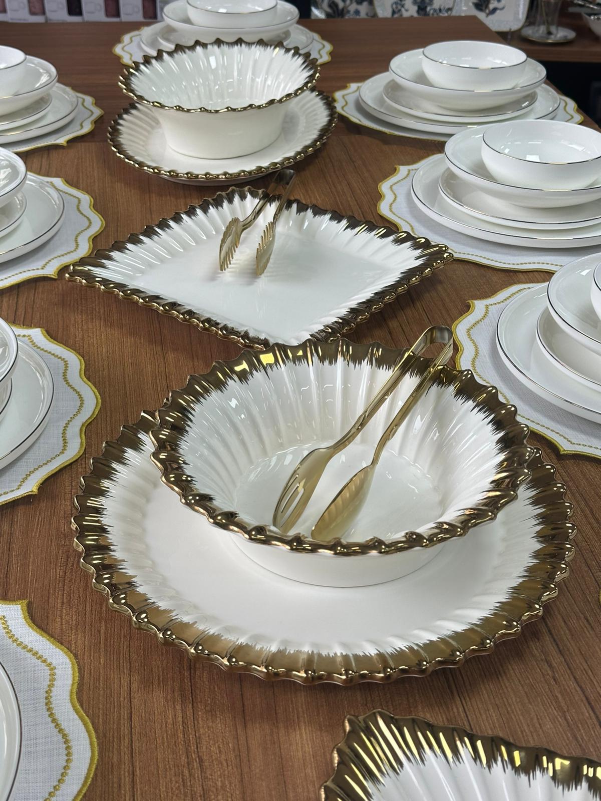 Yemek Takımı 69 Parça 12 Kişilik Bella Gold