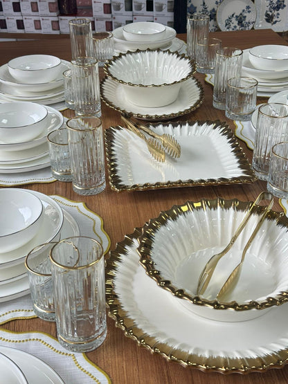 Yemek Takımı 93 Parça 12 Kişilik Bella Gold