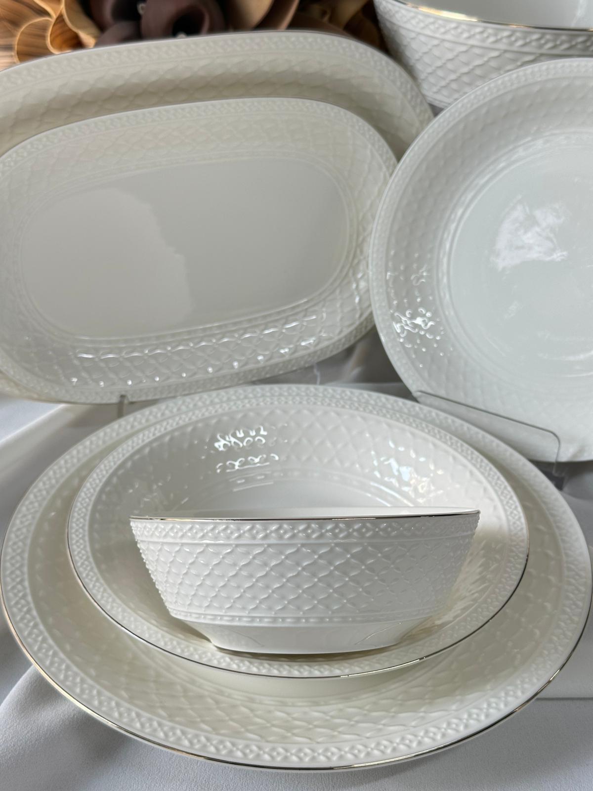 Yemek Takımı 27 Parça 6 Kişilik Cross Gold