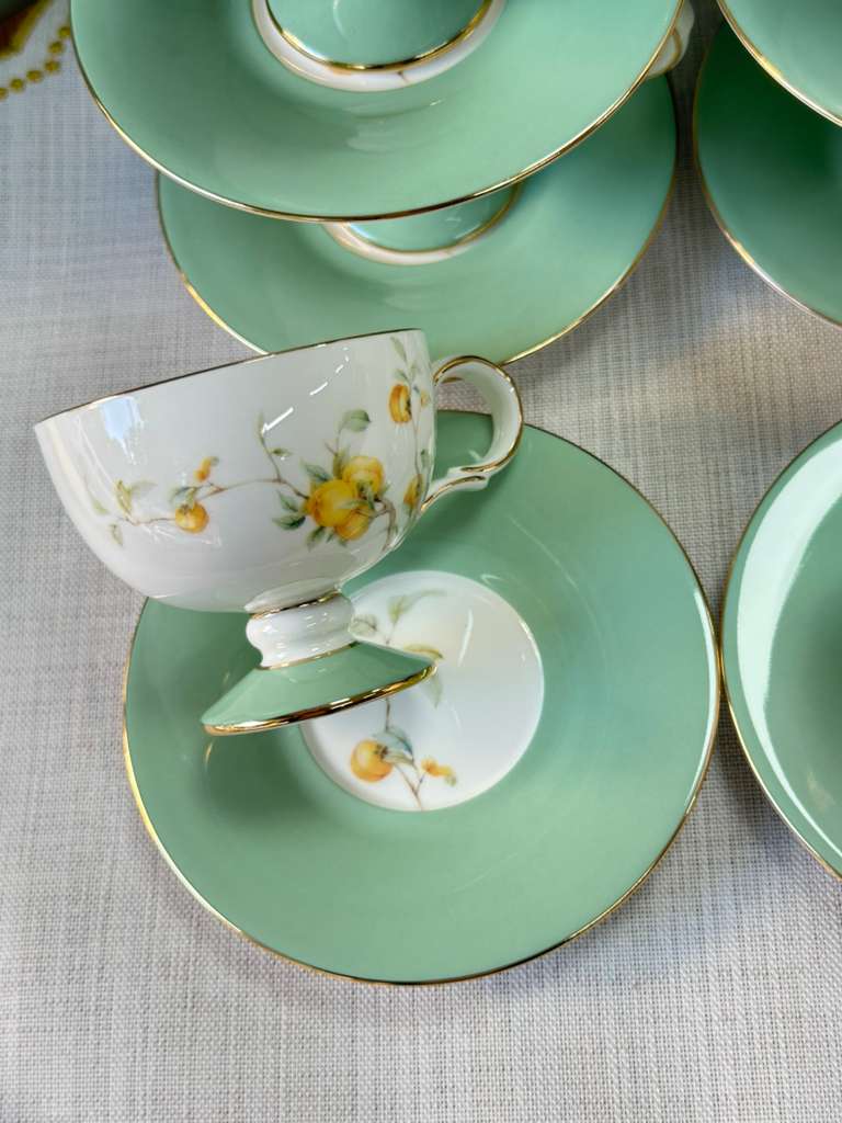 Türk Kahve Fincanı Veronica Mistral 6 Kişilik 12 Parça