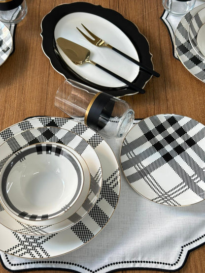 Yemek Takımı 44 Parça 6 Kişilik Elegantra