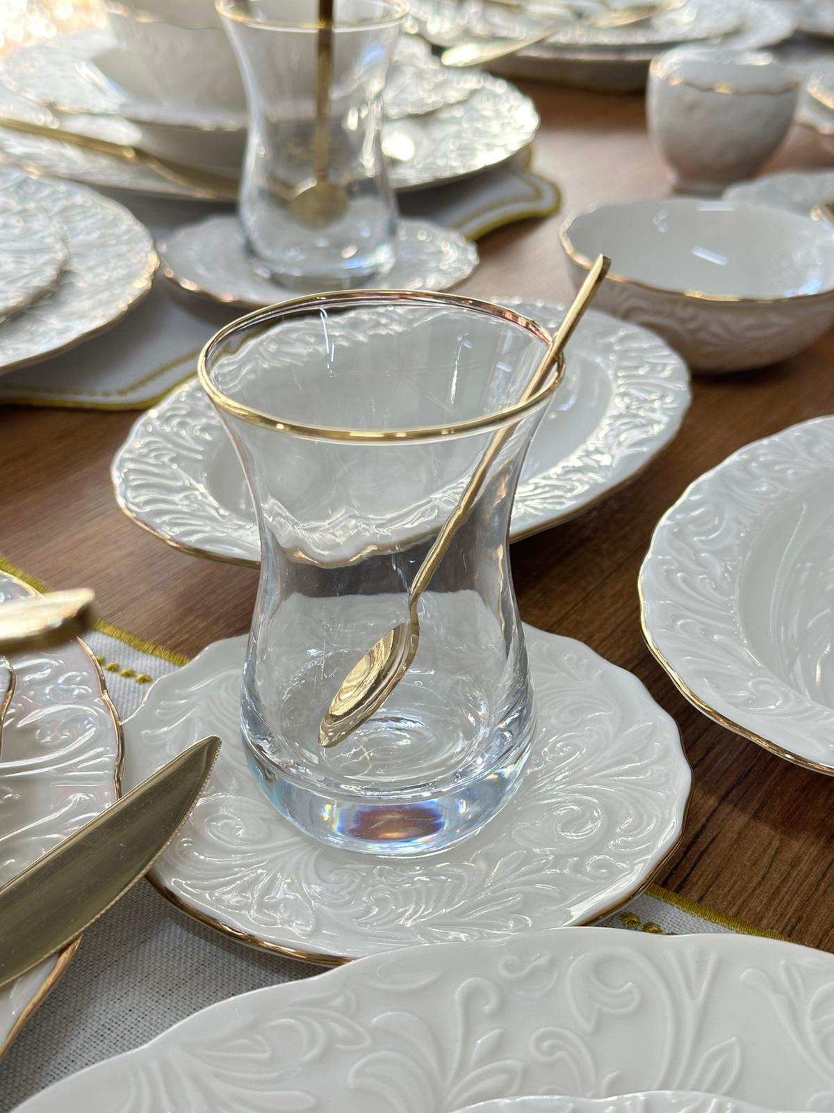 Yemek & Kahvaltı Takımı 109 Parça 6 Kişilik Rose