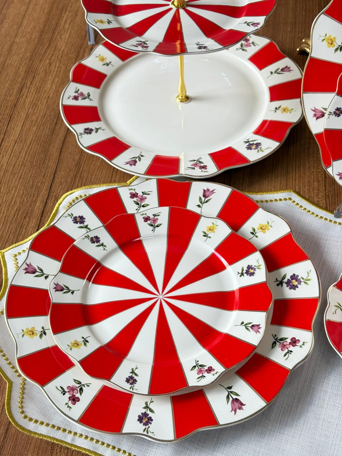 Çay Seti Acem 25 Parça 6 Kişilik