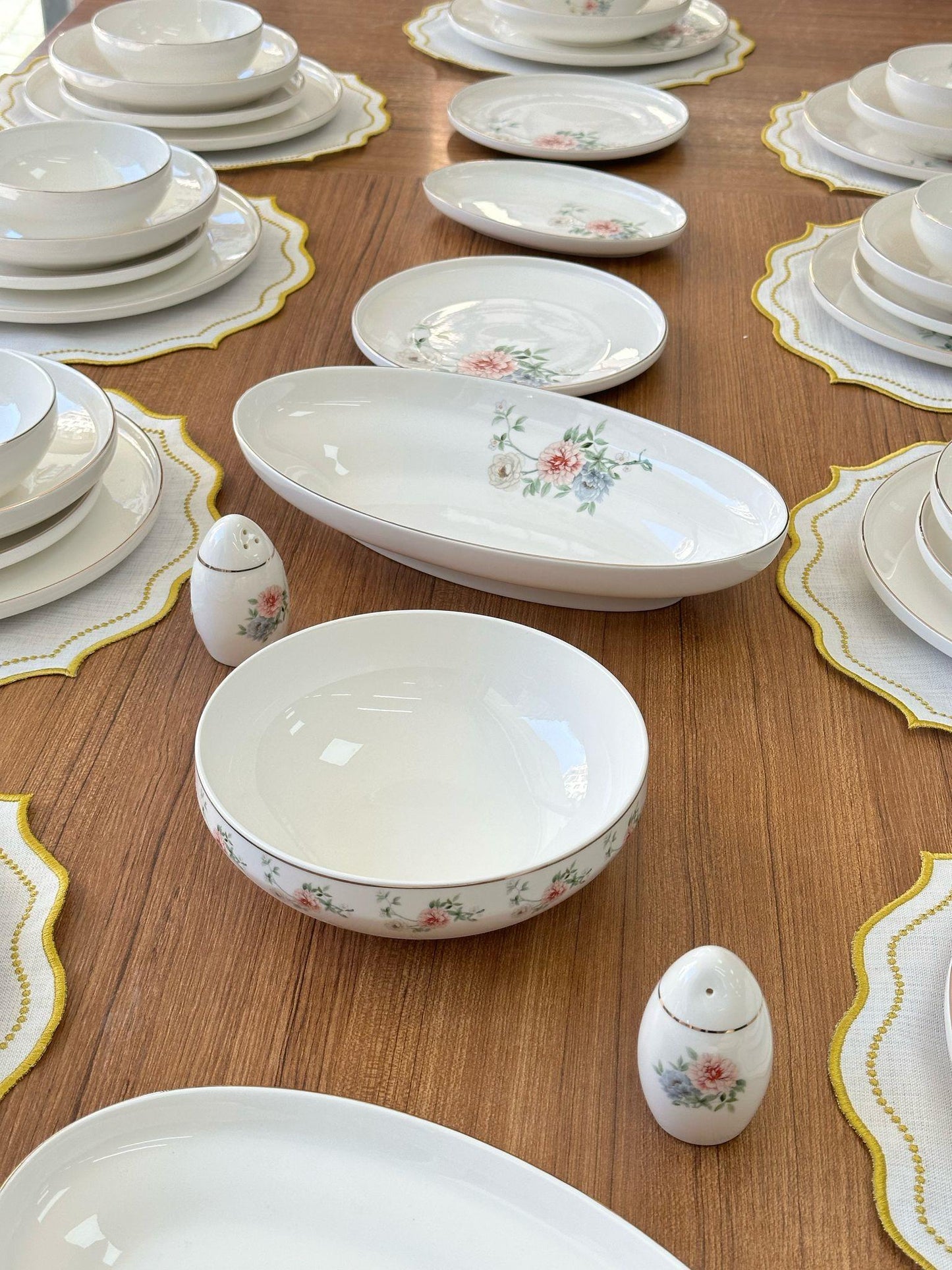 Yemek Takımı 55 Parça 12 Kişilik Mimoza