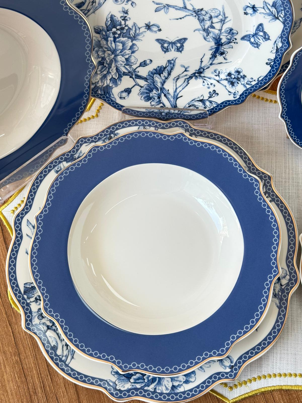 Yemek Takımı Blue Life 24 Parça 6 Kişilik