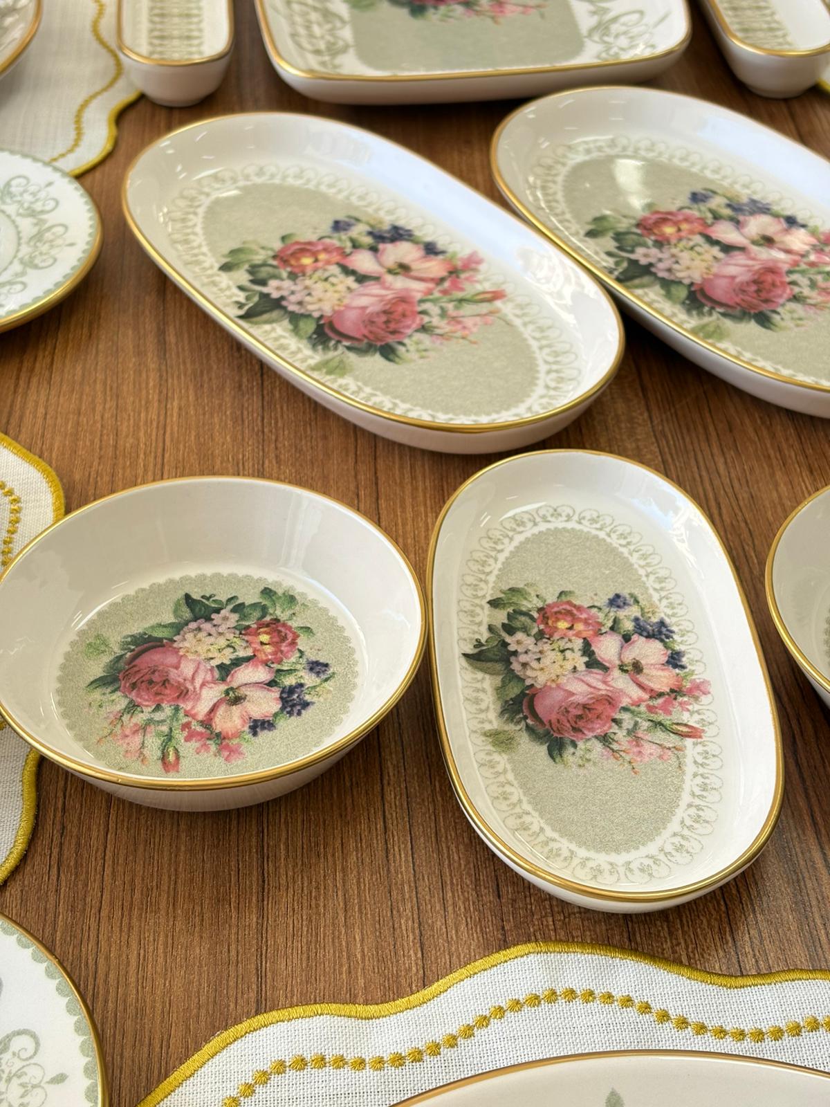 Yemek & Kahvaltı Seti 106 Parça 12 Kişilik Glorya