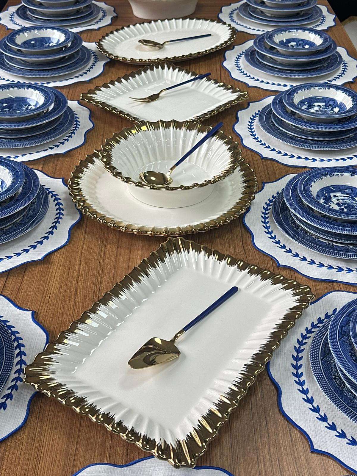 Yemek Takımı 71 Parça 12 Kişilik Dark Blue Churchill