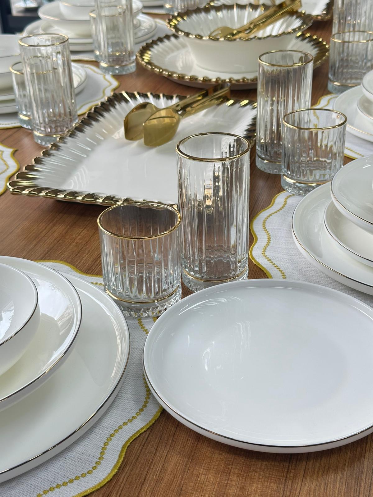 Yemek Takımı 93 Parça 12 Kişilik Bella Gold