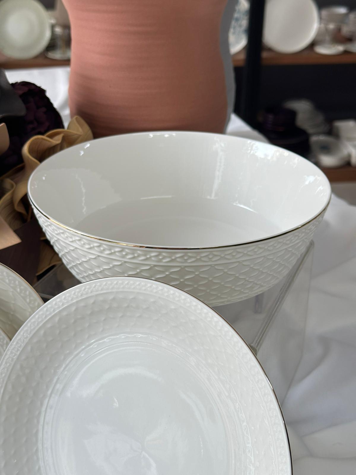 Yemek Takımı 27 Parça 6 Kişilik Cross Gold