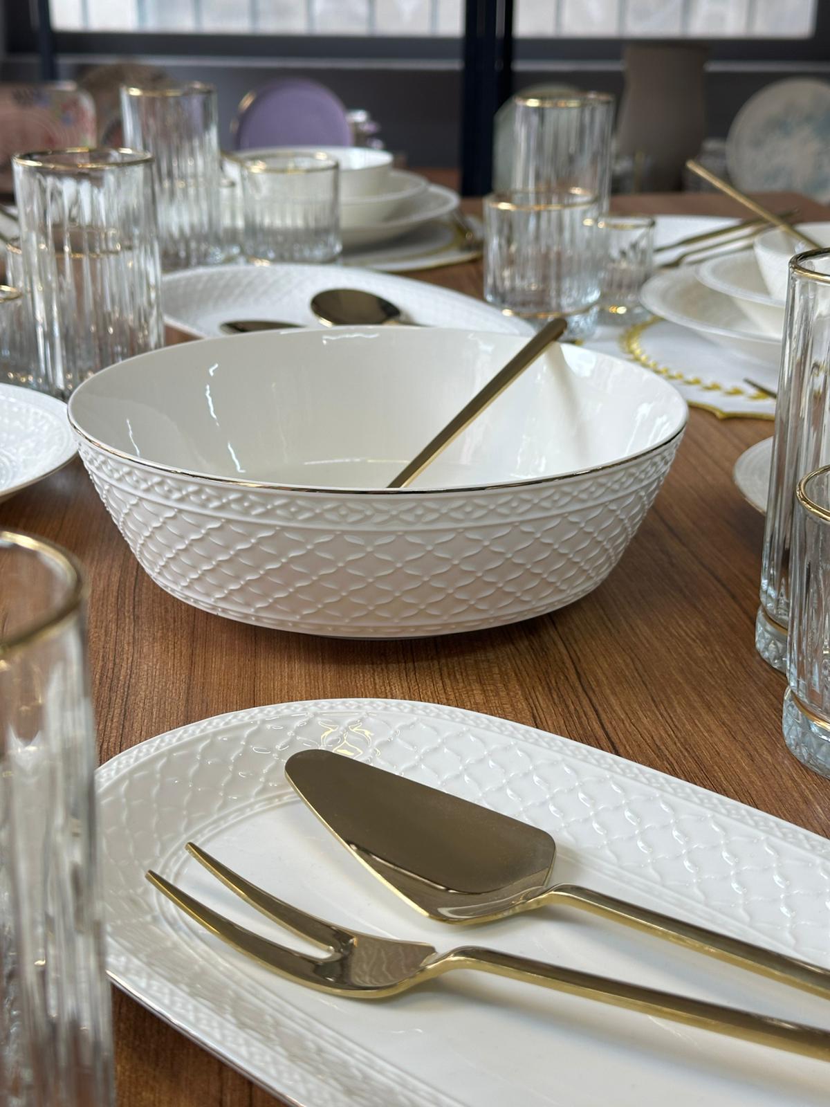 Yemek Takımı 98 Parça 6 Kişilik Cross