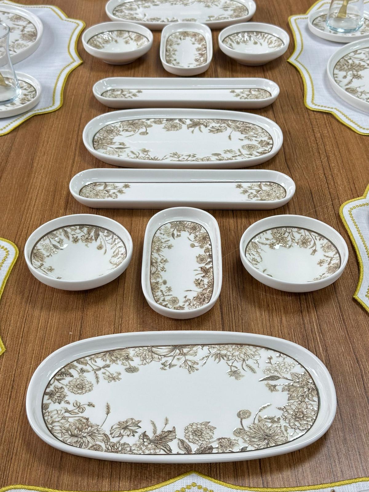 Kahvaltı Takımı 41 Parça 6 Kişilik Petra