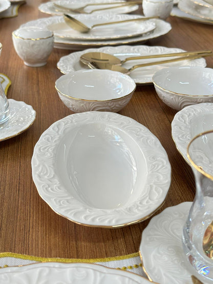 Yemek & Kahvaltı Takımı 109 Parça 6 Kişilik Rose